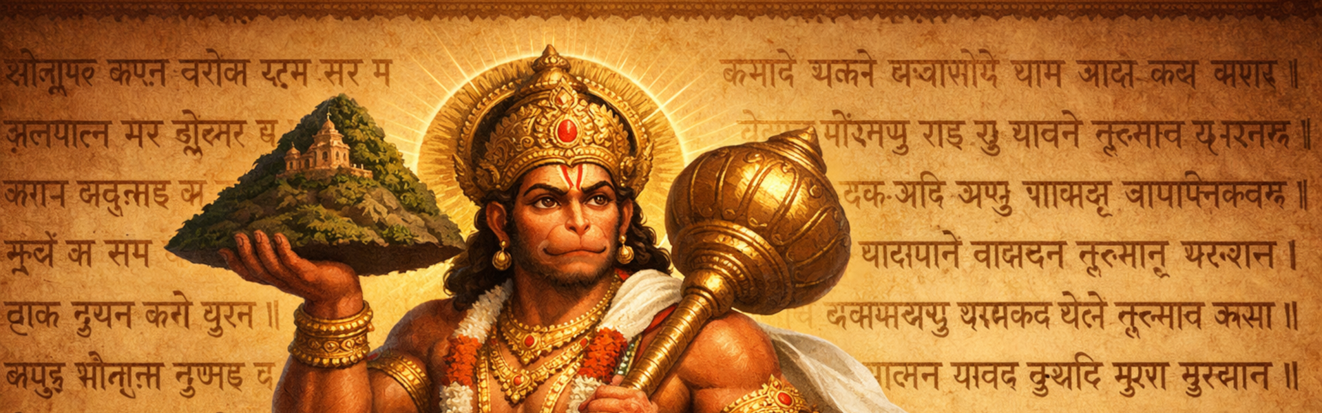 Hanuman Chalisa Banner