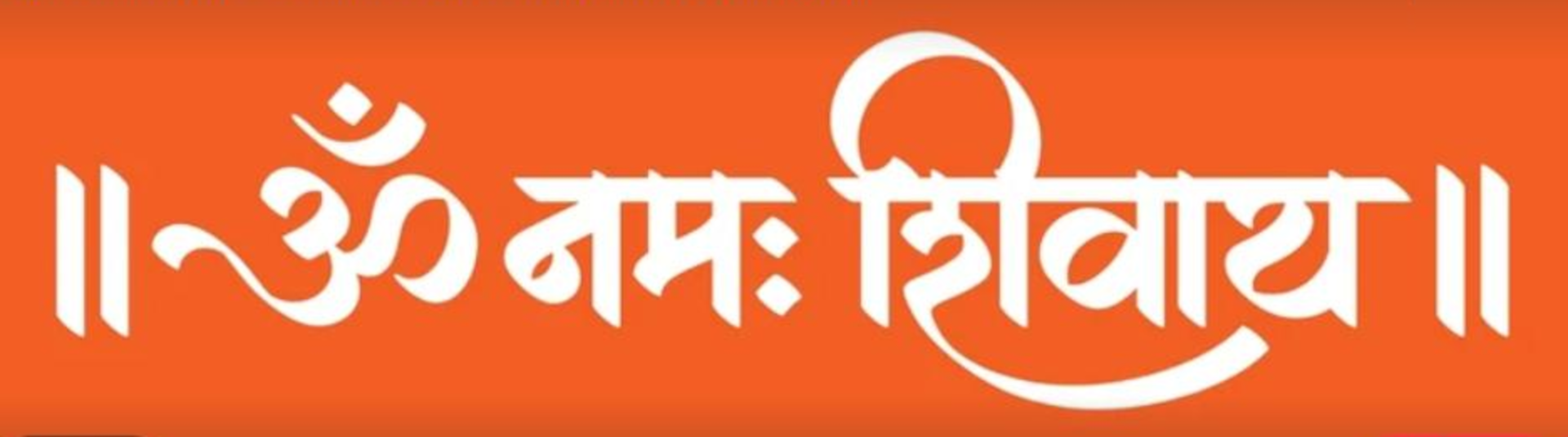 Om Namah Shivaya Banner