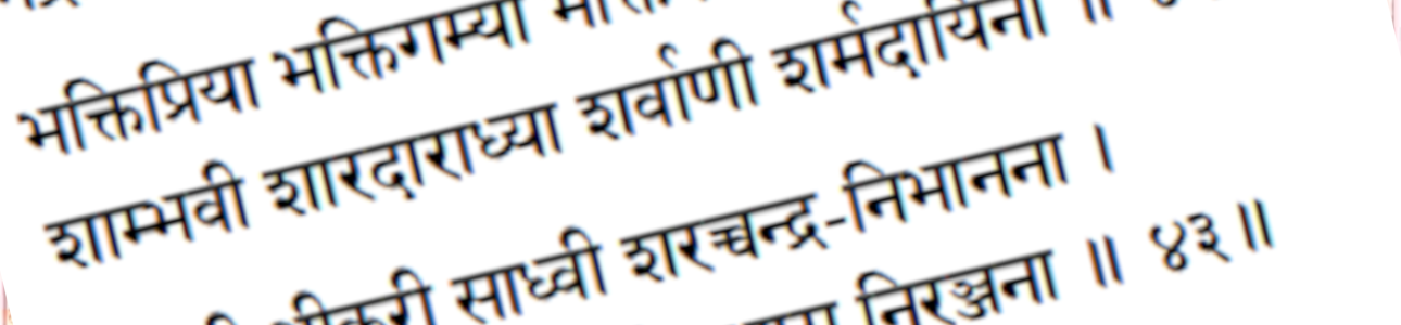 Lalitha Sahasranama Banner