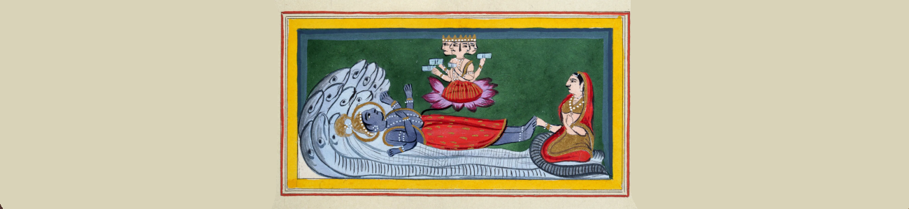 Akasat Patitam Toyam Banner